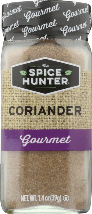 Native to the Mediterranean region, coriander comes from the seeds of the cilantro plant and surprisingly, its flavor is vastly different from that of cilantro leaves. Where fresh cilantro is bold and bright, ground coriander is subtle, earthy and works well in combination with other spices, particularly cumin. The Spice Hunter Ground Coriander is freshly ground and packed at the peak of freshness for optimal flavor and aroma. 