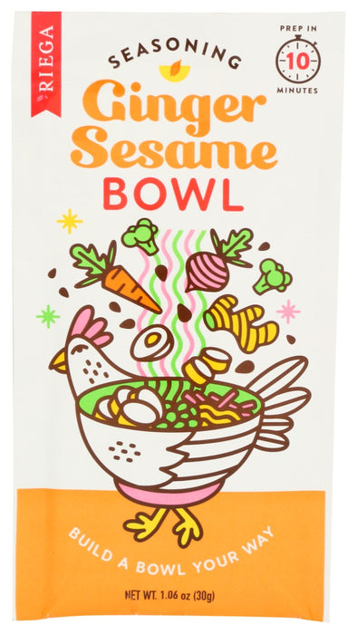 RIEGA: Ginger Sesame Bowl Seasoning, 1.06 oz