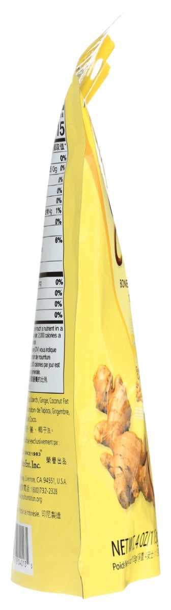 PRINCE OF PEACE: Ginger Candy Chews Original, 4 oz