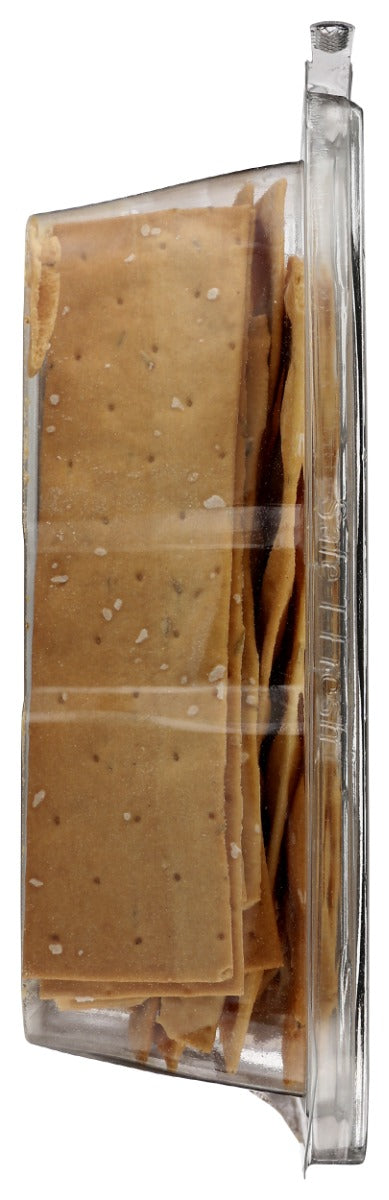 FIREHOOK: Garlic Thyme Crackers, 8 oz