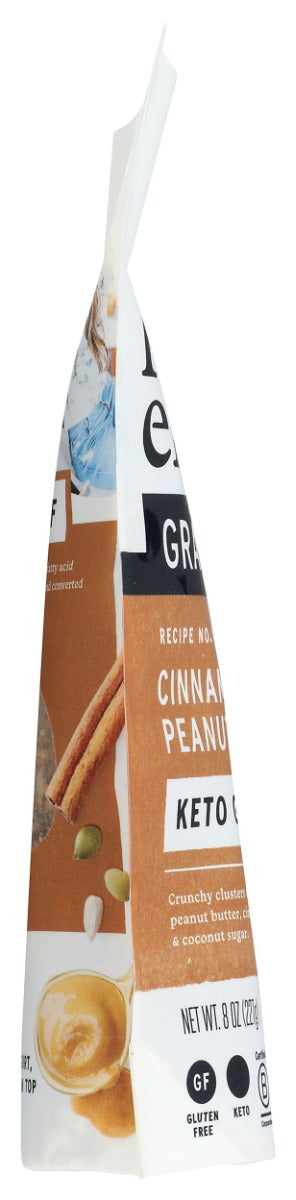 PURELY ELIZABETH: Cinnamon Peanut Butter Granola, 8 oz