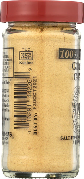 MORTON & BASSETT: Ginger Organic Ground, 1.8 oz