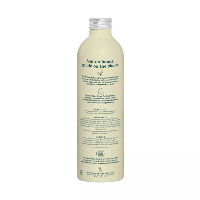 GROVE CO: Hydrating Hand Soap Lemon Eucalyptus, 13 fo