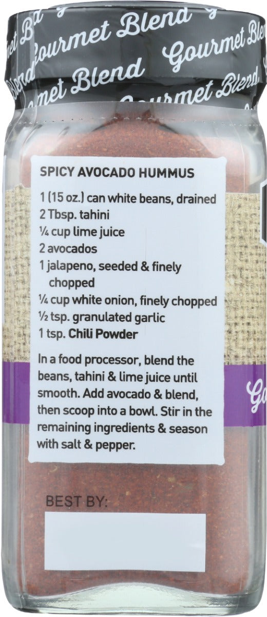 THE SPICE HUNTER: Salt Free Chili Powder Gourmet Blend, 1.1 oz