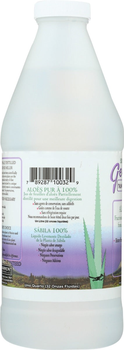 GEORGES: Aloe Vera Distilled Liquid, 32 oz