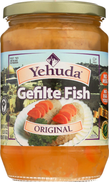 YEHUDA: Original Gefilte Fish, 24 oz