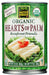 Native Forest® Organic Hearts of Palm are tender and taste great straight out of the can as a low-calorie snack, on top of almost any salad, or as an ingredient in a wide range of recipes.