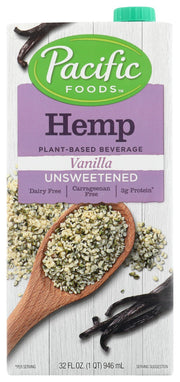 This dairy free milk substitute uses hemp seed and is smooth and creamy with a nutty taste. The result is a deliciously creamy dairy free milk alternative that's a pleasure to drink by the glass and blends perfectly in recipes. Use this unsweetened, vanilla flavored, non dairy milk substitute on cereal, in smoothies or as a replacement for dairy milk when baking.