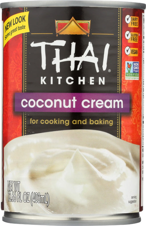 Look no further. Our Thai Kitchen Coconut Cream is thicker and creamier than coconut milk, making it the perfect ingredient for extra-rich curries, incredibly moist baked goods and delectable drinks.