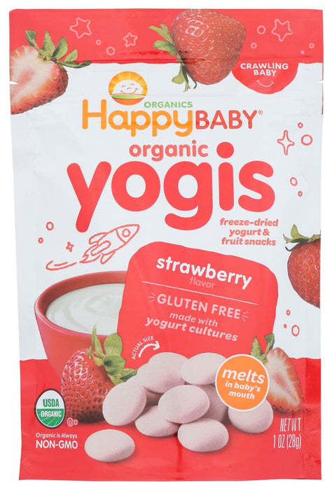 With a burst of strawberry flavor to delight baby's taste buds, our melt-in-your-mouth freeze dried organic yogurt drops are so good, you may sneak a few yourself!