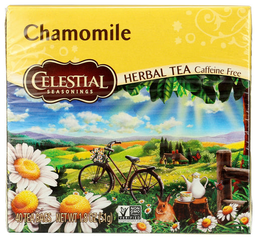 CELESTIAL SEASONINGS: Chamomile Herbal Tea, 40 bg