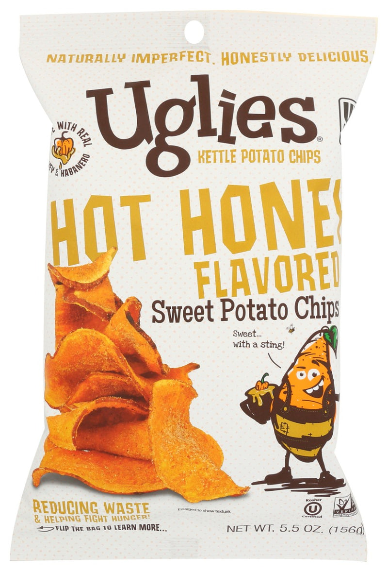 UGLIES: Hot Honey Sweet Potato Chips, 5.5 oz
