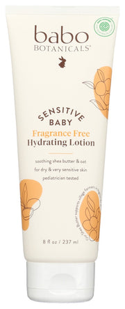 Meet the moisture your baby's skin is missing. Created to comfort and soothe dry and sensitive skin, this gentle fragrance-free baby lotion is made with plant-based ingredients including oat, nourishing shea butter and jojoba oil. This hydrating formula is EWG Verified® to ensure the highest level of safety and quality for daily use even on the most delicate skin. Lightweight and non-greasy, this gentle baby lotion will leave skin nourished and comfortable all day and all night.