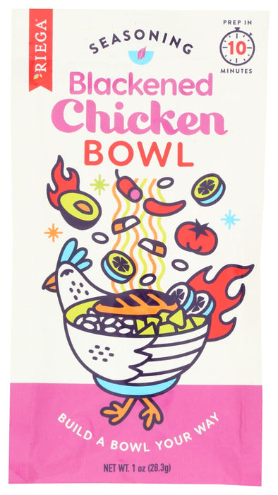 RIEGA: Blackened Chicken Bowl Seasoning, 1 oz