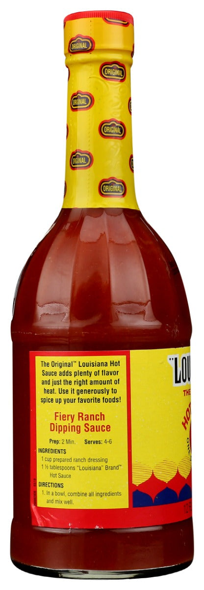 LOUISIANA BRAND: The Original Hot Sauce, 12 oz