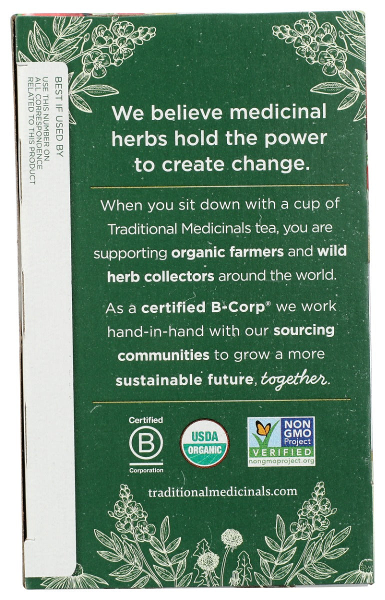 TRADITIONAL MEDICINALS: Hawthorn and Hibiscus Tea, 16 bg