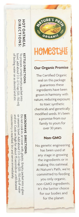 NATURES PATH: Homestyle Gluten Free Oatmeal, 11.3 oz