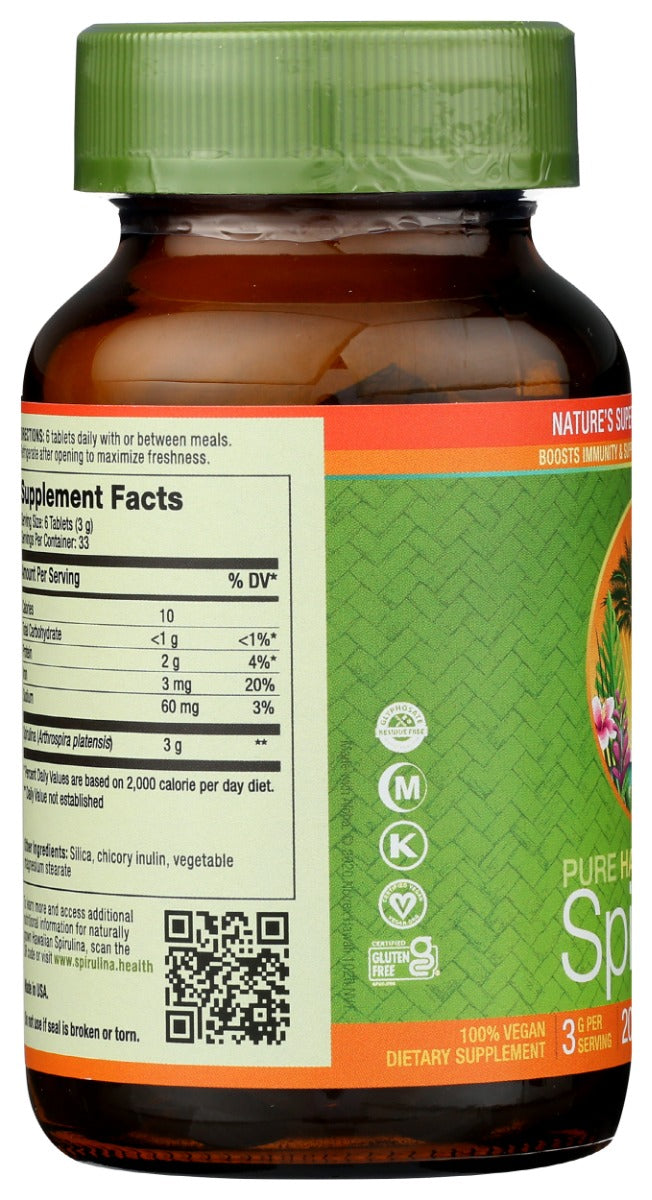 NUTREX: Hawaiian Spirulina Pacifica 500mg, 200 tb