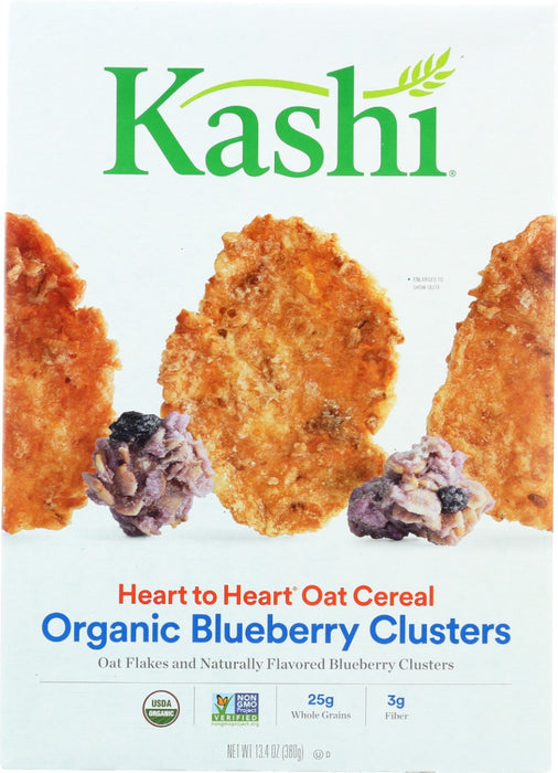 KASHI: Organic Blueberry Clusters Cereal, 13.4 oz