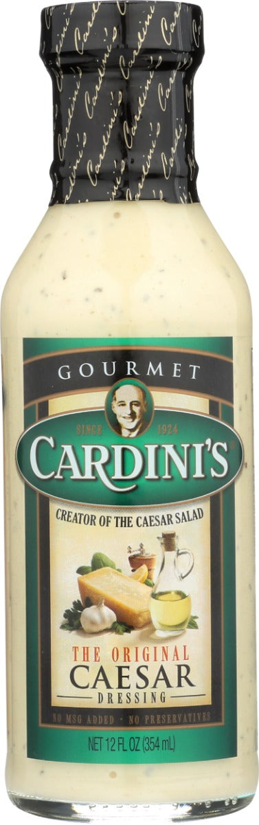 Maybe you've heard of it? Caesar? (Yeah, you have). Well, it's still served up around the world today, and Caesar Cardini started it all. Yeah this guy, this is his dressing.