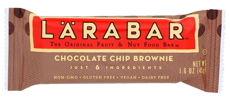 How do you make a chocolate lover fall even deeper in love? Double the chocolate. That's what we did in our Chocolate Chip Brownie bar, made with Fair Trade Certified chocolate chips and cocoa, dates, almonds, walnuts and 4 grams of fiber. Feel the love.