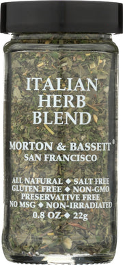 Try one teaspoon in soups, sauces or vinaigrettes. Sprinkle on garlic bread &amp; breadsticks before cooking. Contains: oregano, basil, garlic, thyme, rosemary, onion, parsley, savory, marjoram, and sage.
