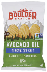 Made from an original family recipe with premium, American grown potatoes, our chips are thickly sliced and kettle cooked in small batches " guaranteeing a satisfying crunch that can be heard throughout the canyon.