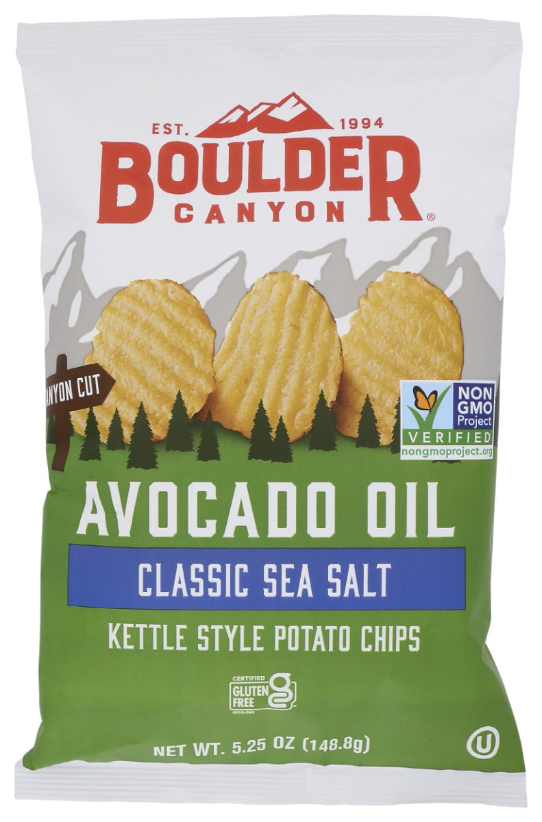 Made from an original family recipe with premium, American grown potatoes, our chips are thickly sliced and kettle cooked in small batches " guaranteeing a satisfying crunch that can be heard throughout the canyon.