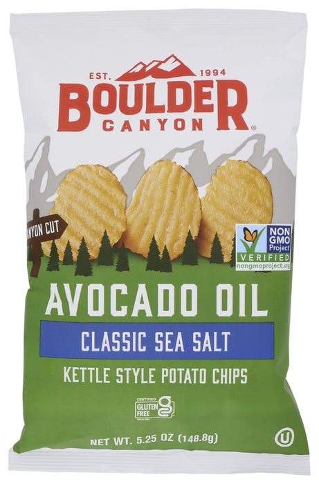 Made from an original family recipe with premium, American grown potatoes, our chips are thickly sliced and kettle cooked in small batches “ guaranteeing a satisfying crunch that can be heard throughout the canyon.