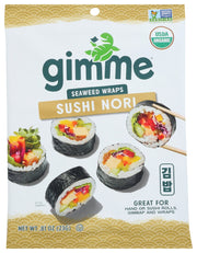 Made from the highest grade organic seaweed on the planet, our organic sushi nori is premium restaurant quality. With only 10 calories per serving, they are a low-calorie, low-carb option that's rich in essential nutrients like Vitamin B12 and iodine. Ideal for those following vegan, gluten-free, or keto diets, these nori sheets provide a premium, restaurant-quality experience.
Start your sushi adventure today and enjoy the authentic taste of high-grade nori!