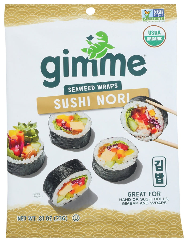 Made from the highest grade organic seaweed on the planet, our organic sushi nori is premium restaurant quality. With only 10 calories per serving, they are a low-calorie, low-carb option that's rich in essential nutrients like Vitamin B12 and iodine. Ideal for those following vegan, gluten-free, or keto diets, these nori sheets provide a premium, restaurant-quality experience.
Start your sushi adventure today and enjoy the authentic taste of high-grade nori!