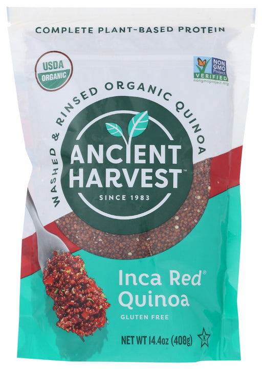 Know anything about red quinoa? Well, your taste buds are about to be wowed by the nutty earthy crunch. Grab a bag of our washed and rinsed organic Inca Red Quinoa and discover why we can't get enough of this wholesome, gluten-free ancient seed.