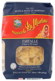 DI MARTINO: Farfalle Pasta, 1 lb
