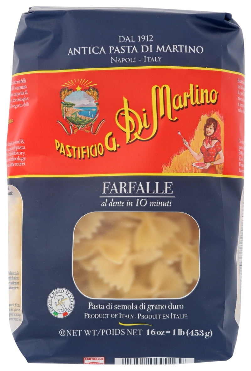 DI MARTINO: Farfalle Pasta, 1 lb