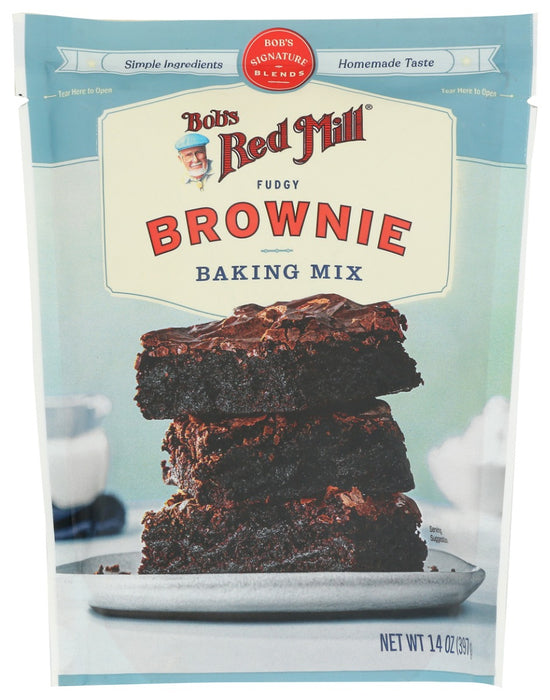 BOBS RED MILL: Fudgy Brownie Mix, 14 oz