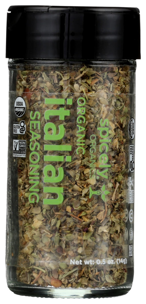 SPICELY ORGANICS: Organic Italian Seasoning Jar, 0.5 oz