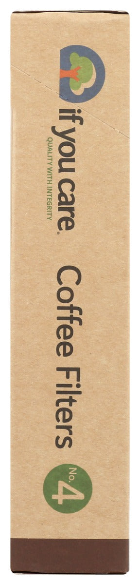 IF YOU CARE: No 4 Coffee Filters, 100 pc