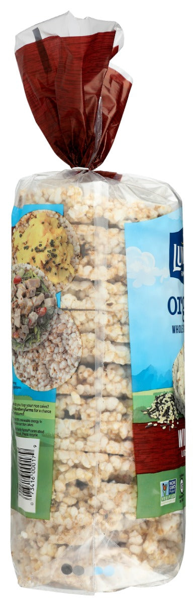LUNDBERG: Organic Wild Rice Cakes, 8.5 oz