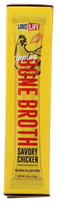 LONOLIFE: Savory Chicken Bone Broth Stick 4Pk, 2.24 oz