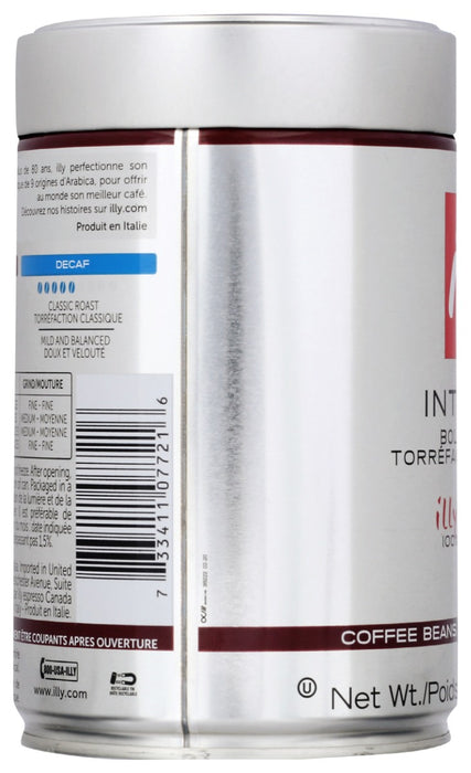 ILLYCAFFE: Whole Bean Coffee Intenso Dark Roast, 8.8 oz