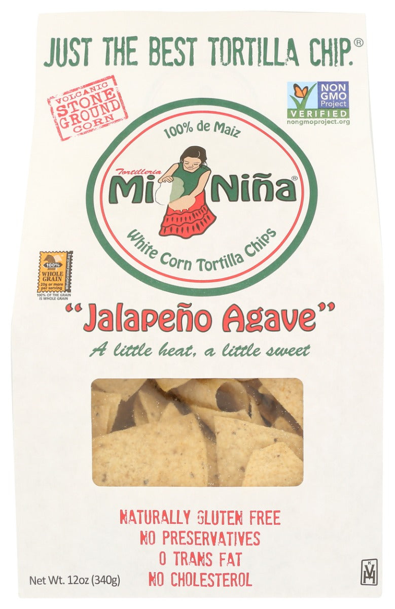 Tantalizing to the taste buds, our Jalapeno Agave Tortilla Chips strike a delectable balance of heat and sweet, making them simply irresistible.
Pair with a spicy margarita and mango salsa.