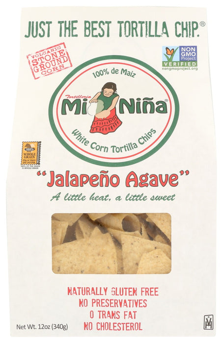 Tantalizing to the taste buds, our Jalapeno Agave Tortilla Chips strike a delectable balance of heat and sweet, making them simply irresistible.
Pair with a spicy margarita and mango salsa.
