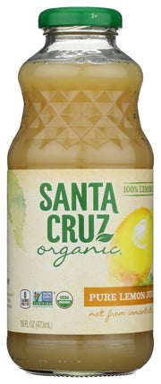 Use Santa Cruz Organic® Pure Lemon Juice to add flavor to marinades, iced teas, salad dressings, cakes and pies. The Pure Lime Juice is ideal for use in guacamole, marinades and key lime pie. It also adds the perfect amount of pucker to summertime sippers.
A bottle or two of these organic 100% juices are staples that no pantry or refrigerator should be without.
The list of ingredients may be short, but potential uses abound.