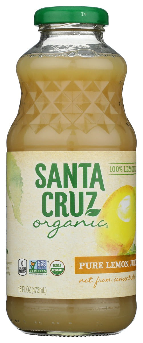 Use Santa Cruz Organic® Pure Lemon Juice to add flavor to marinades, iced teas, salad dressings, cakes and pies. The Pure Lime Juice is ideal for use in guacamole, marinades and key lime pie. It also adds the perfect amount of pucker to summertime sippers.
A bottle or two of these organic 100% juices are staples that no pantry or refrigerator should be without.
The list of ingredients may be short, but potential uses abound.