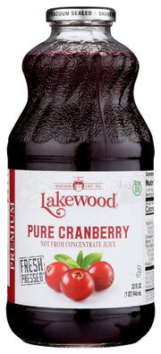 Introducing Lakewood Premium Pure Cranberry Juice, where each 32-ounce bottle captures the bold, vibrant flavors of 3 lbs. of cranberries. Available in both 2-pack and 6-pack options, this juice is not just a drink; it's an expression of nature's intensity, meticulously crafted to bring a burst of bold flavor to your day.