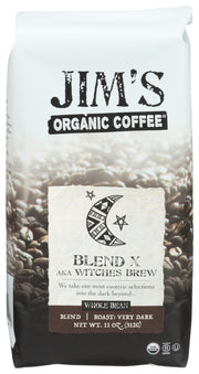 This coffee started as a hodgepodge of dark roasts to create a one of a kind blend for one of our customers. The coffee was named "Witches Brew" but due to the hodgepodge, we internally called it "Blend X". Hence the now full name of "Blend X aka Witches Brew". It's crafty. On many levels.