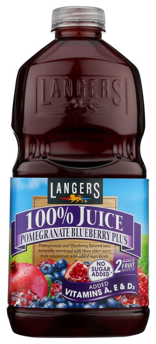 Made with a mix of juices highlighted by pomegranate and blueberry, this juice is a good source of antioxidants and polyphenols. Added vitamins further boost the benefits to your body. This naturally sweet juice comes in a 64 fl. oz. bottle for eight delicious servings.
