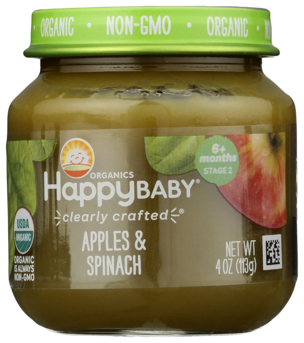 



This Stage 2 puree balances organic spinach with a hint of sweetness from organic in-season apples. Containing potassium and Vitamin A, it's oh-so-green and oh-so-good for growing babies.



