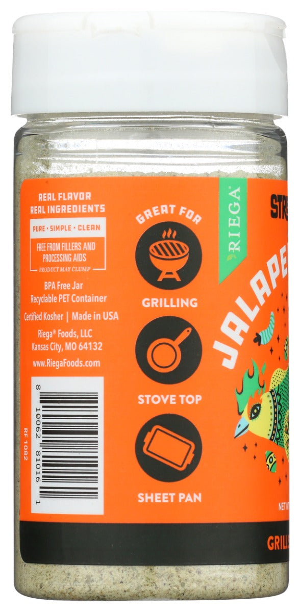 RIEGA: Jalapeno Citrus Grill Seasoning, 5.95 oz