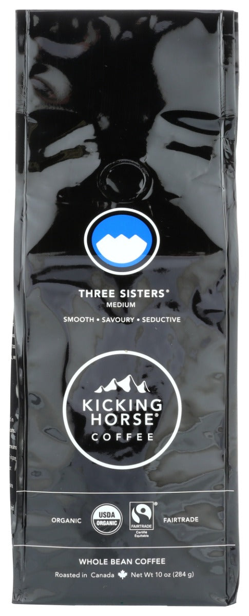 The Three Sisters are a trio of towering Canadian Rocky Mountains. We pay homage to these powerful peaks with a triple punch of light, medium and dark roasts. Great taste hits new heights!
